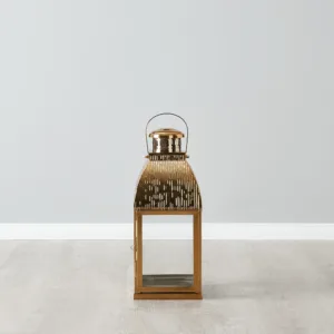 Bonnie Gold Stainless Steel Lantern - Small